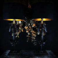 Vintage Skeleton Table Lamp