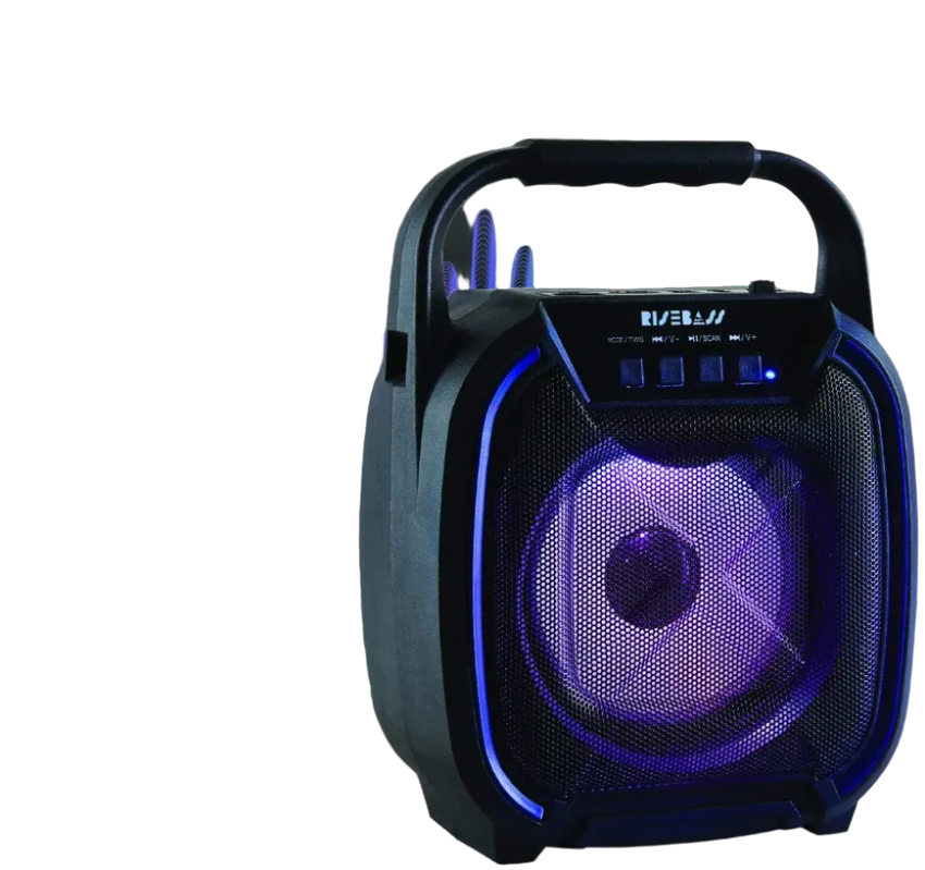 8" 600 watt Speaker - Portable Wireless Bluetooth Speaker with TWS Function