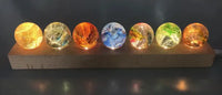 Creative Colored Glaze Luminous Crystal Ball