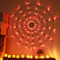 LED Spider Web Halloween Light for Indoor Decor