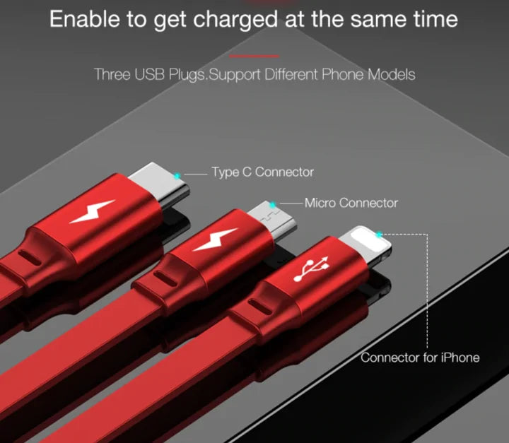 Ultimate 3 in 1 Cable