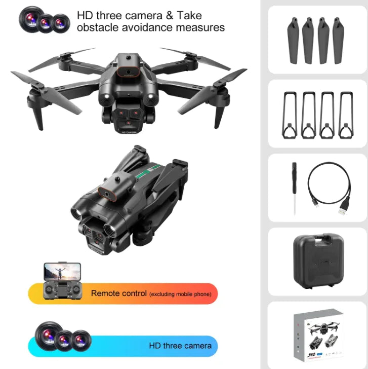 S92 Drone Quadcopter with Triple Camera