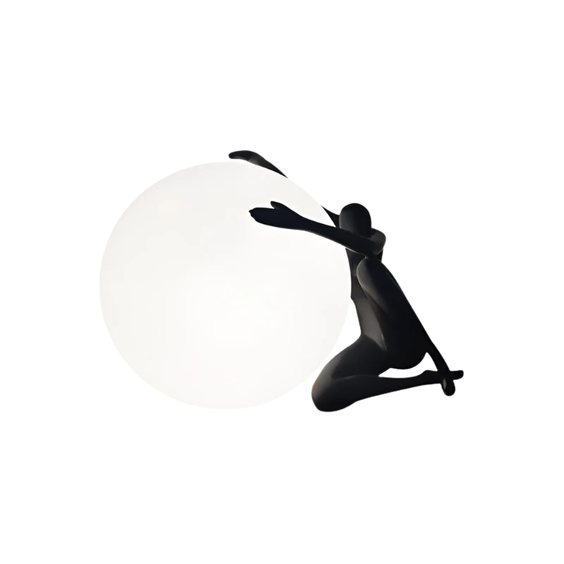 Humanoid Sculpture LED Moon Lamp