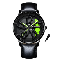 Men 3D Real Wheel Watches