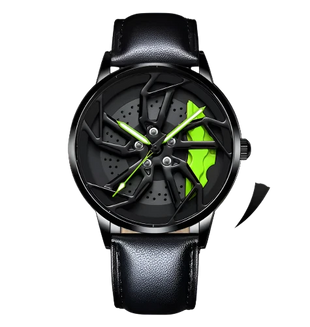 Men 3D Real Wheel Watches