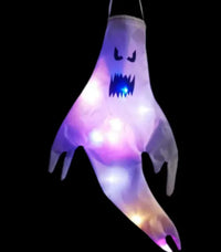 Glow Haunt Ghost Face Decoration